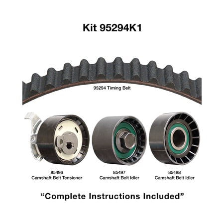 Dayco 98-99 Ford/Mercury 2L Timing Belt Kit, 95294K1 95294K1